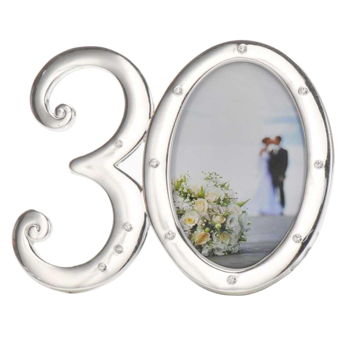 "30" memory photo frame